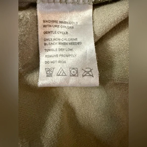 🏝️ Tommy Bahama Pima Cotton Modal Tee XL Sage Green Soft Knit Shirt - Picture 12 of 13